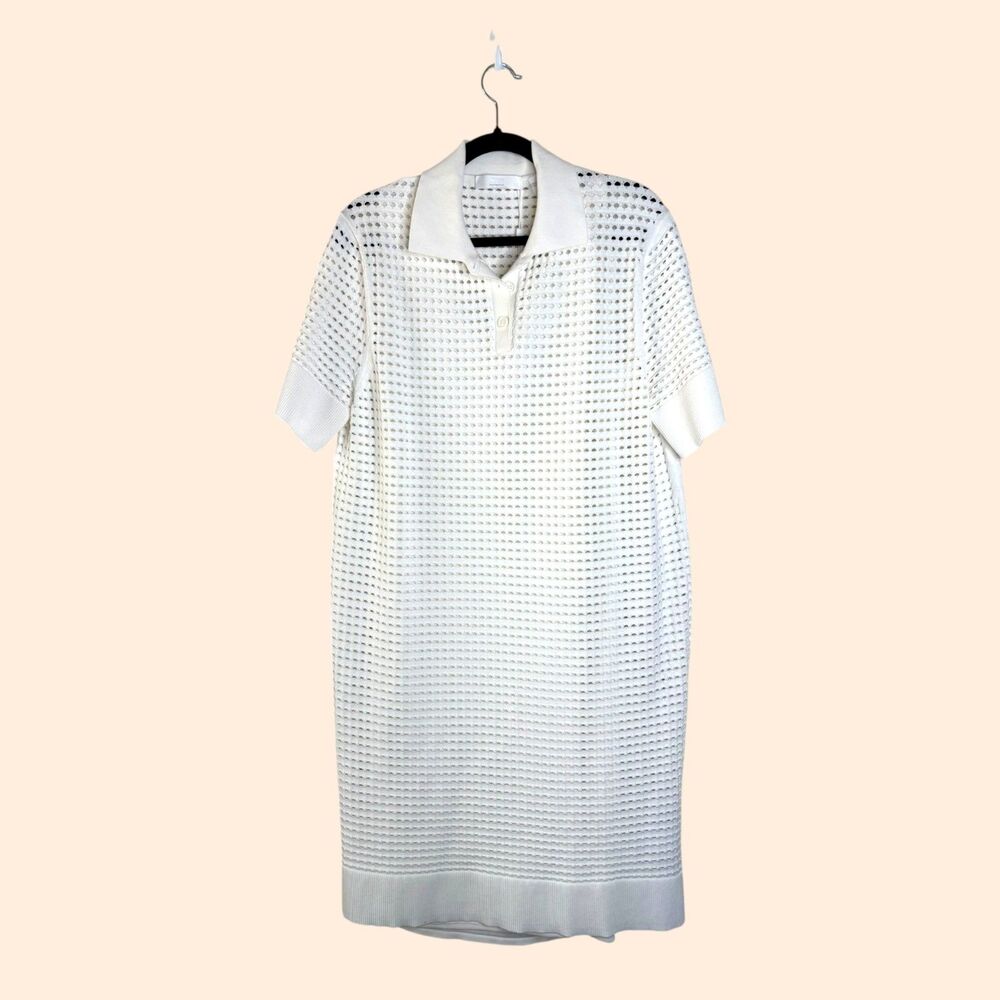 BOSS Hugo Boss Knit Shirt Dress